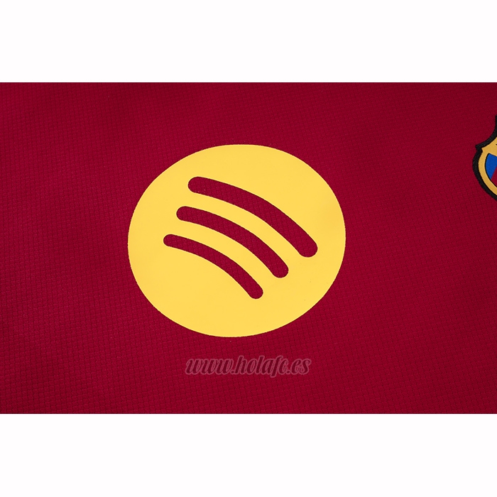 Chandal del Barcelona Manga Corta 2026-2027 Rojo - Pantalon Corto